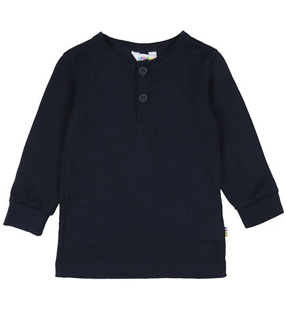 Joha Bluse - Wolle - Navy