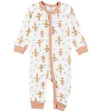 Joha Strampler - Wolle/Bambus - Off White