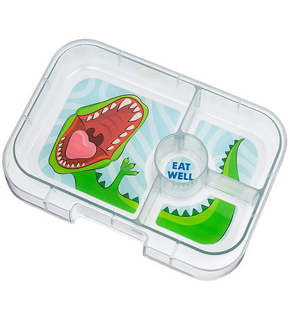 Yumbox Lunchbox w. 4 Rum - Bento Panino - Wow Red Dino