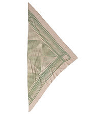 Lala Berlin Schal - 162x85 - Dreieckspuzzle - Dune/Sage
