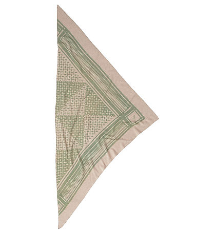 Écharpe Lala Berlin - 162x85 - Triangle Casse-tête - Dune/Sage
