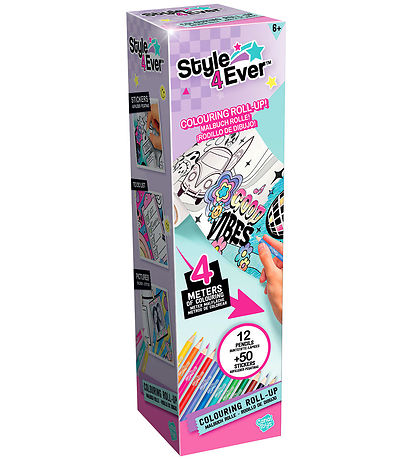 Style 4 Ever Väritys Roll-up - 4 metriä