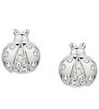 MillaVanilla Earrings - Ladybug - Silver