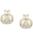 MillaVanilla Earrings - Ladybug - Gold