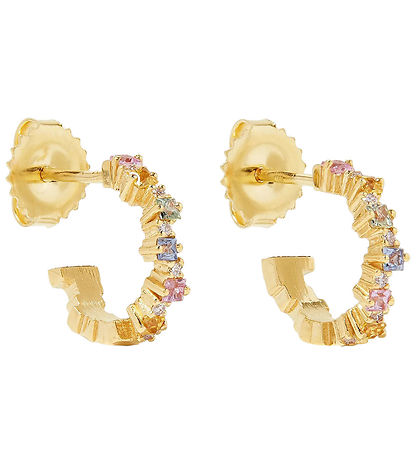 MillaVanilla Örhängen - Pastel/Guld