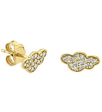 MillaVanilla Earrings - Sky - Bling/Gold
