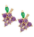 MillaVanilla Earrings - Grapes - Gold