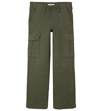 Name It Cargohose - Noos - NkmRyan - Olive Nacht