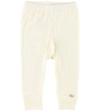 Joha Leggings - Uld - Råhvid