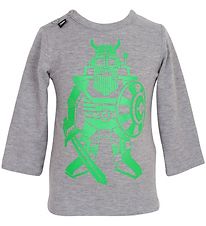 Danefæ Blouse - Danejohnnes - Melange Grey Robovik