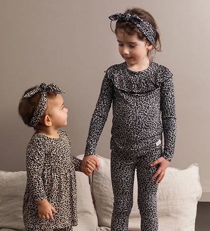 MarMar Leggings - Grey Leopard Print