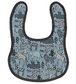 Smallstuff Bib - Denim w. Small Animals