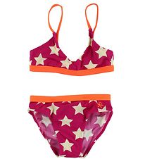 Color Kids Bikini - Roze/Oranje m. Sterren