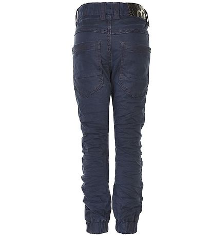 Minymo Trousers - Twill Loose - Navy
