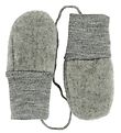 Engel Mittens - Wool - Grey Melange