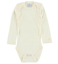 Smallstuff Body - L/Æ - Creme m. Hulmønster