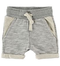 En Fant Sweatshorts - Licht Grijs Gevlekt