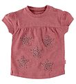 Fixoni T-shirt - Rosamelerad m. Stjärnor