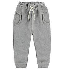 Minipop Sweatpants - Gråmelerad