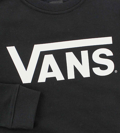 Vans Sweatshirt - Black w. Logo