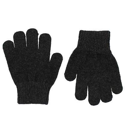 Mikk-Line Gloves - Polyester/Wool - Charcoal