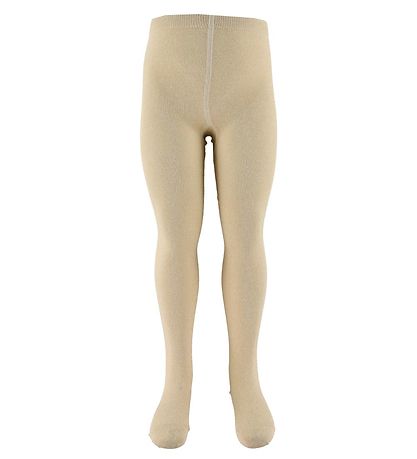 MP Tights - Cream w. Glitter