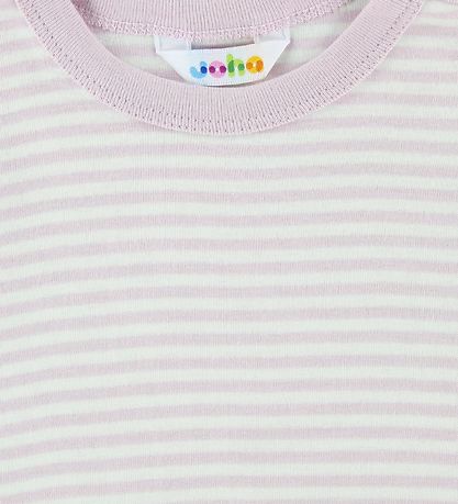 Joha T-shirt - Rose/Ivory Striped