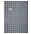 Design Letters Blackboard - A4 - Dark Grey
