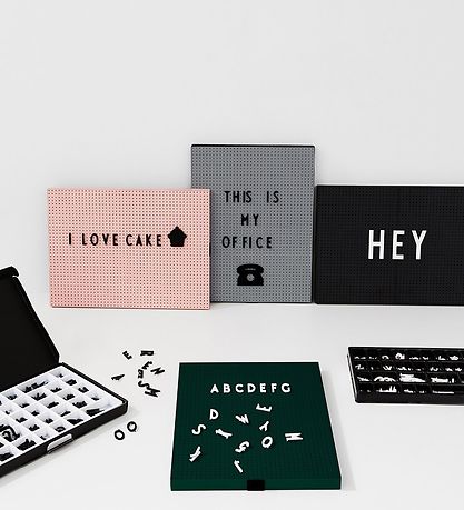 Design Letters Blackboard - A4 - Dark Grey