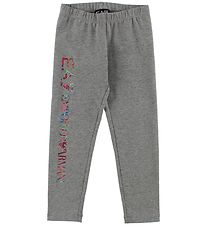 EA7 Leggings - Grå Melert