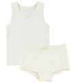 Minymo Underwear - Bamboo - White w. Lace