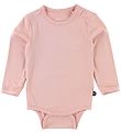 Minymo Bodysuit l/s - Bamboo - Pink