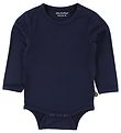 Minymo Bodysuit l/s - Bamboo - Navy
