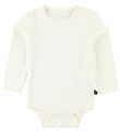 Minymo Bodysuit l/s - Bamboo - White