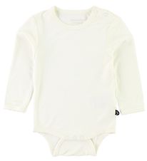 Minymo Bodysuit l/s - Bamboo - White