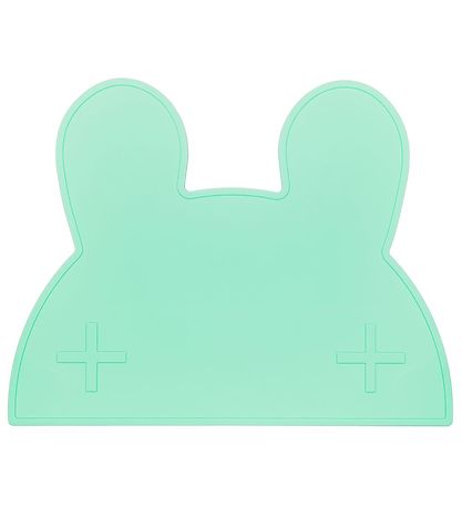We Might Be Tiny Placemat - Rabbit - Silicone - Mint