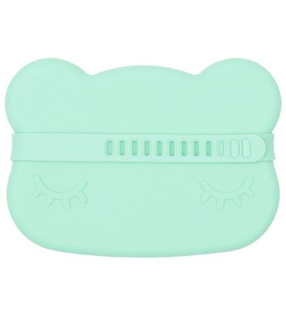 We Might Be Tiny Snackbox - Bear - Silicone - Mint