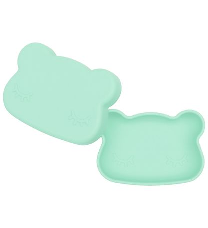 We Might Be Tiny Snackbox - Bear - Silicone - Mint
