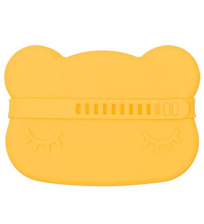 Boîte à Encas We Might Be Tiny - Ours - Silicone - Jaune