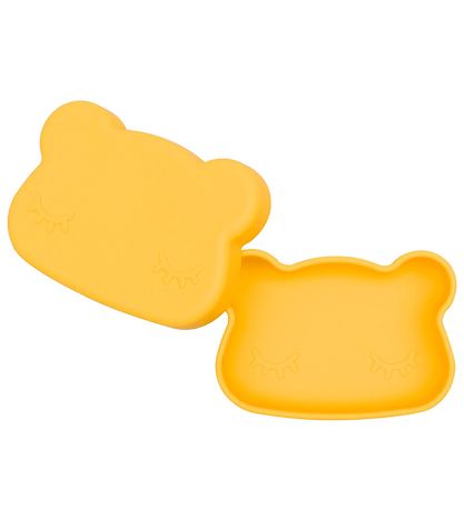 Boîte à Encas We Might Be Tiny - Ours - Silicone - Jaune