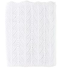 Nørgaard Madsens Blanket - Knitted - 75x100 - White