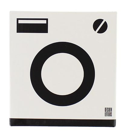 Tablier et Torchon Design Letters - Noir/Blanc