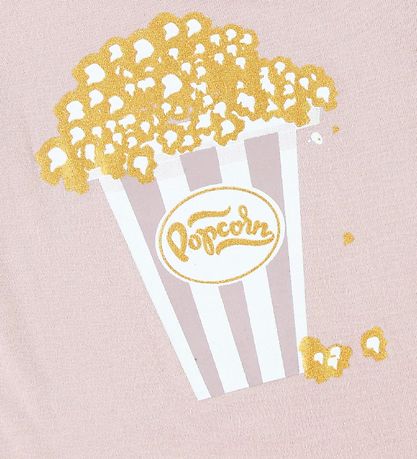 Petit by Sofie Schnoor T-Shirt - Matt Puder m. Popcorn