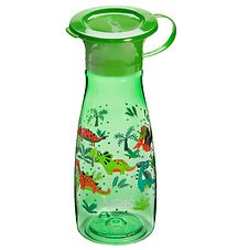 Wow Cup Vattenflaska - Mini - 350 ml - Grön m. Dinosaur
