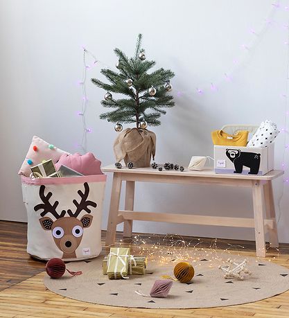 3 Sprouts Storage Basket - 45x40 - Deer