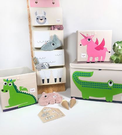 3 Sprouts Storage Box - 33x33x33 - Unicorn
