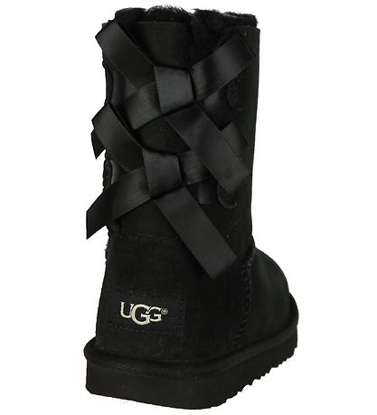 UGG Teddy Boots - Bailey Bow II - Black