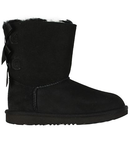 UGG Teddy Boots - Bailey Bow II - Black