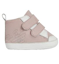 Emporio Armani Tøfler - Sneakers - Rosa/Hvit