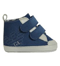 Emporio Armani Tøfler - Sneakers - Blå/Grå